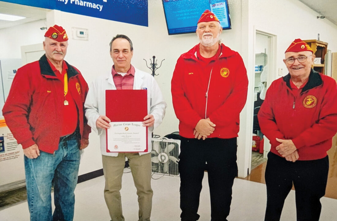 Picture This: Marine Corps League salutes pharmacist